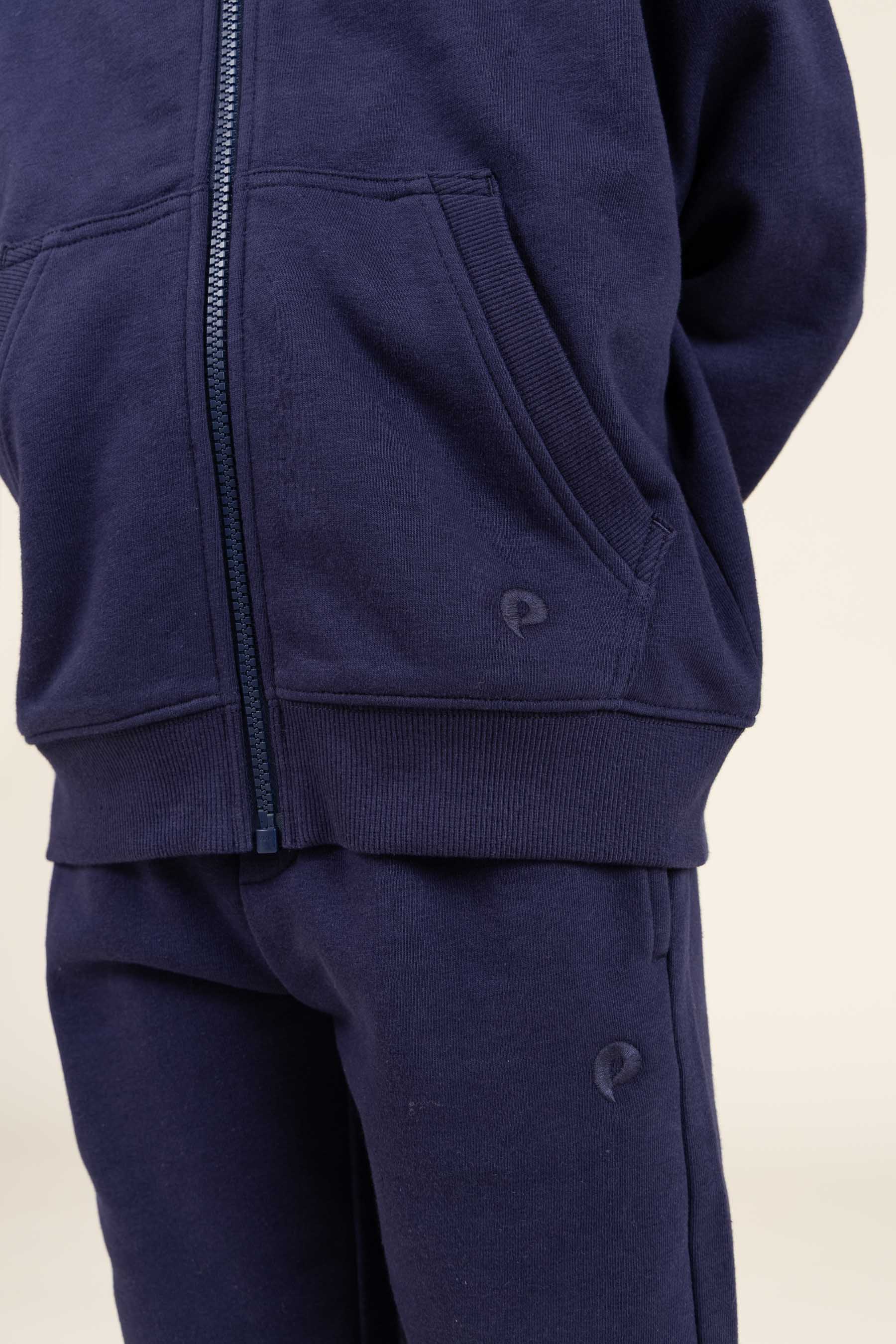 Klassischer Zip-Hoodie - Kids - Navy | 100217 Felix