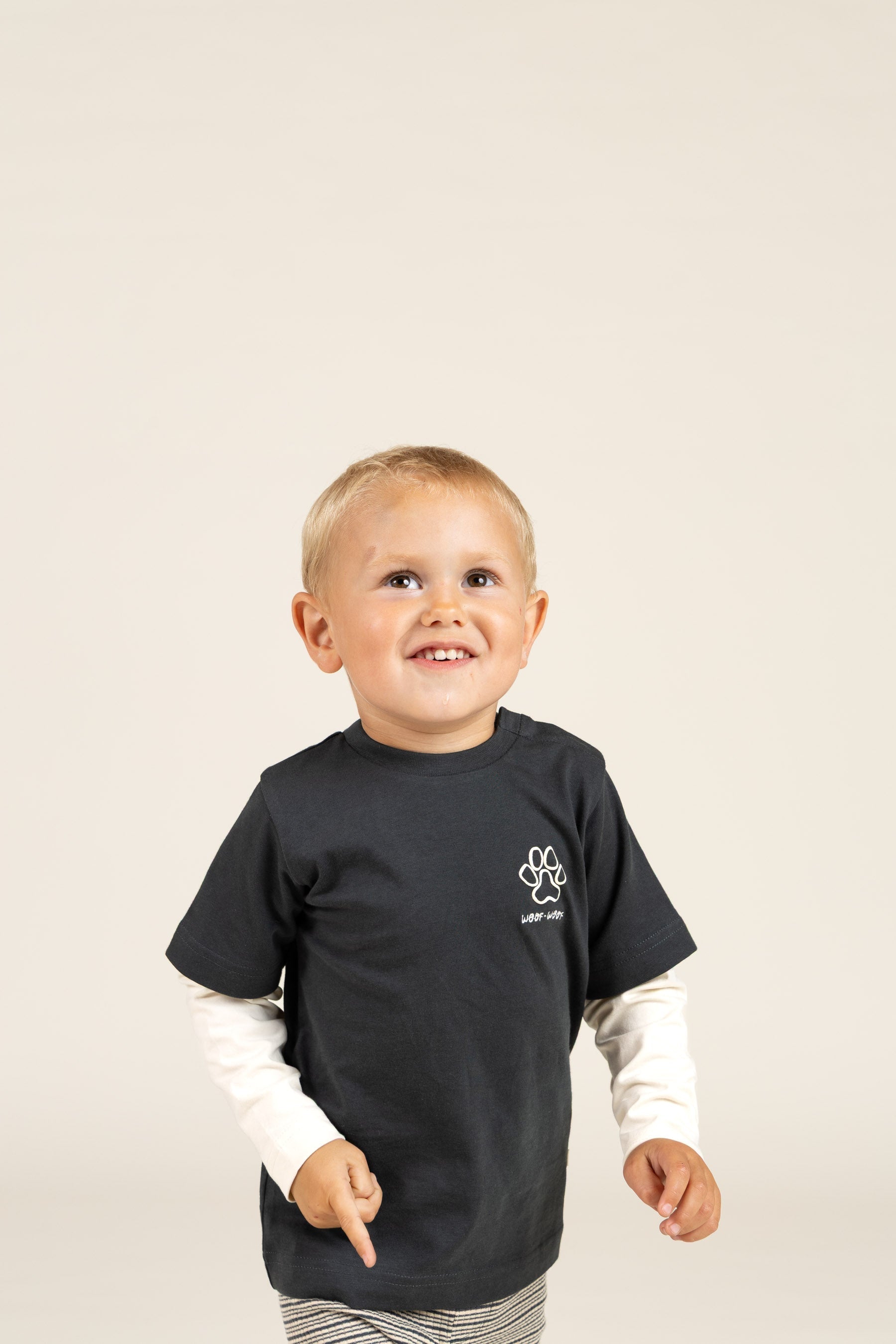 Boxy-T-Shirt mit zwei Ärmeln - Kids - Forest Green | 100840 Alex