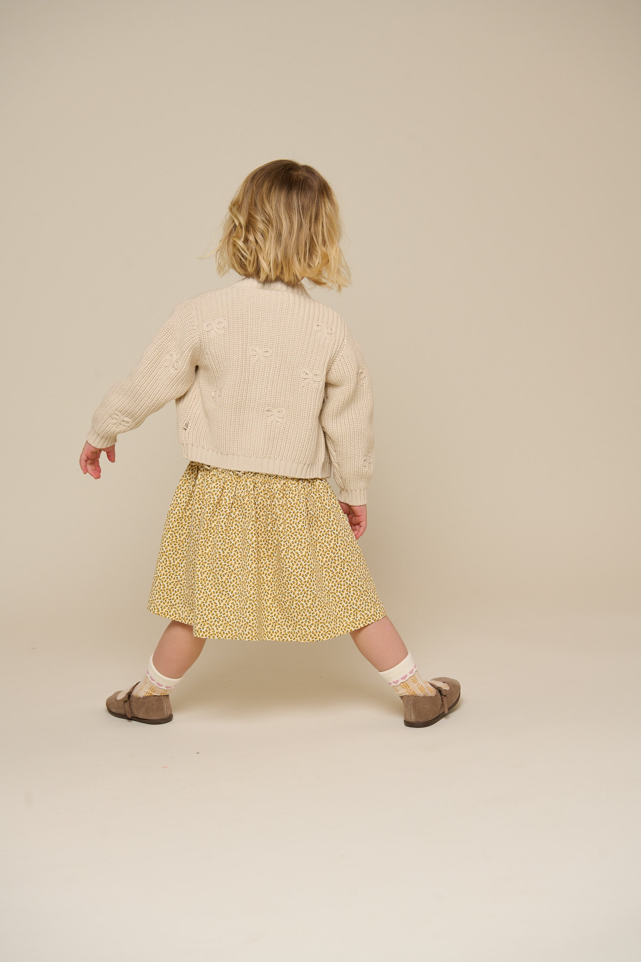 Jersey-Kleid - Kids - Yellow | 101223 Lea