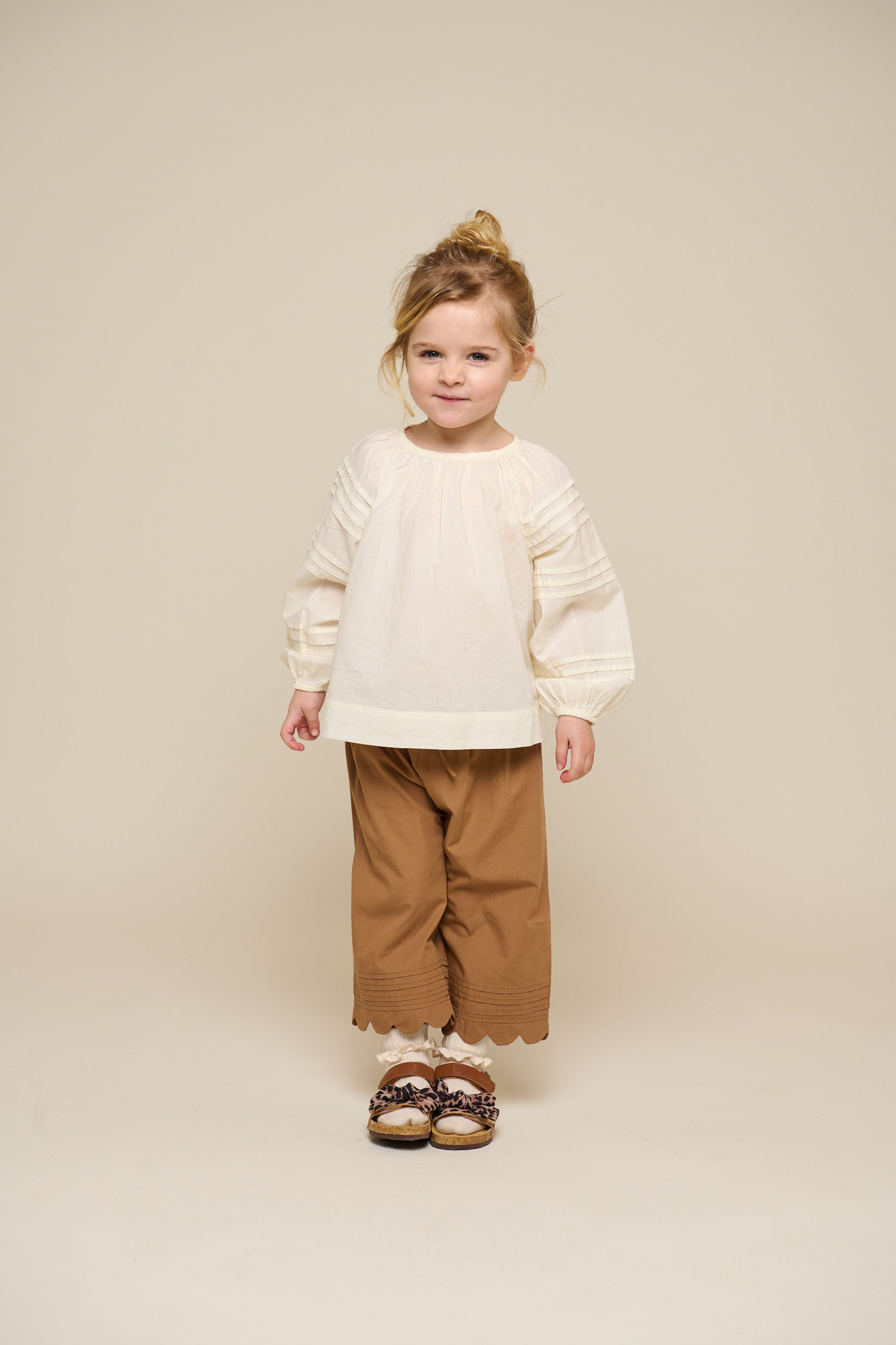 Langärmelige Bluse - Kids - Offwhite | 100988 Willa