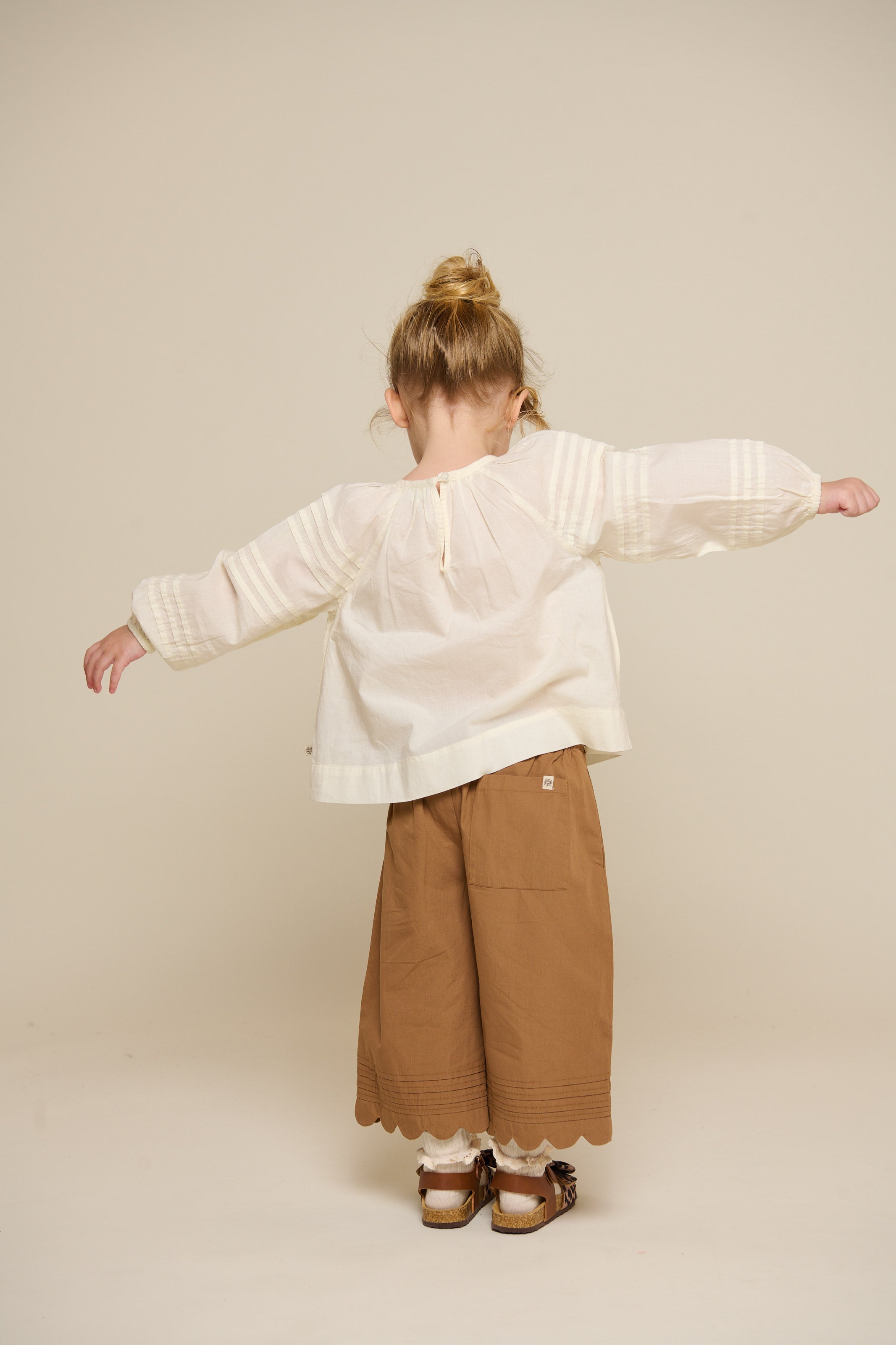Langärmelige Bluse - Kids - Offwhite | 100988 Willa
