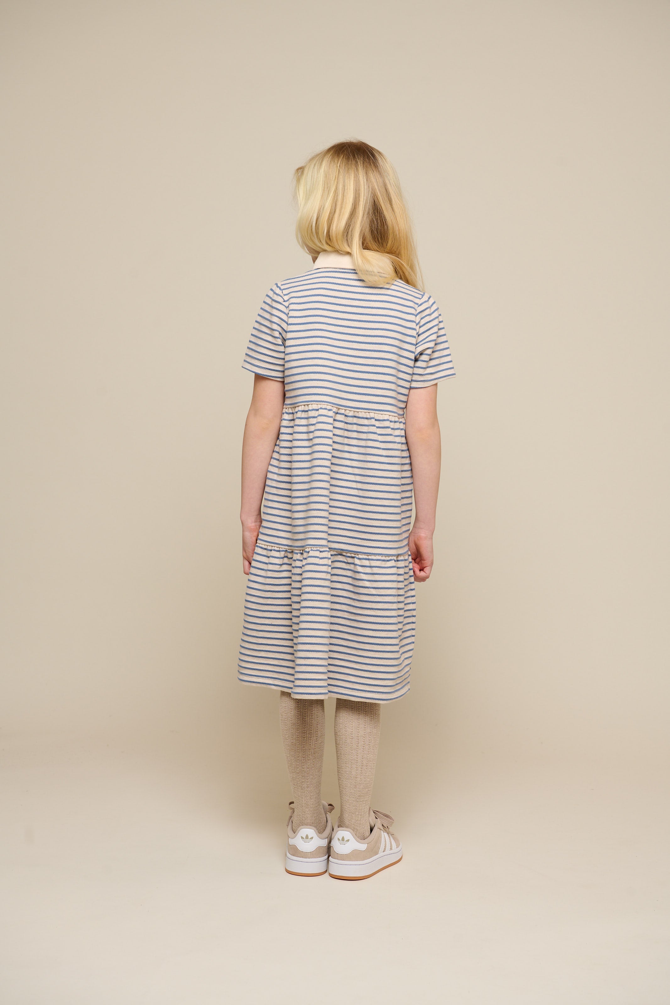 Gestreiftes Jersey-Kleid - Tween - Blue | 101013 Emmie