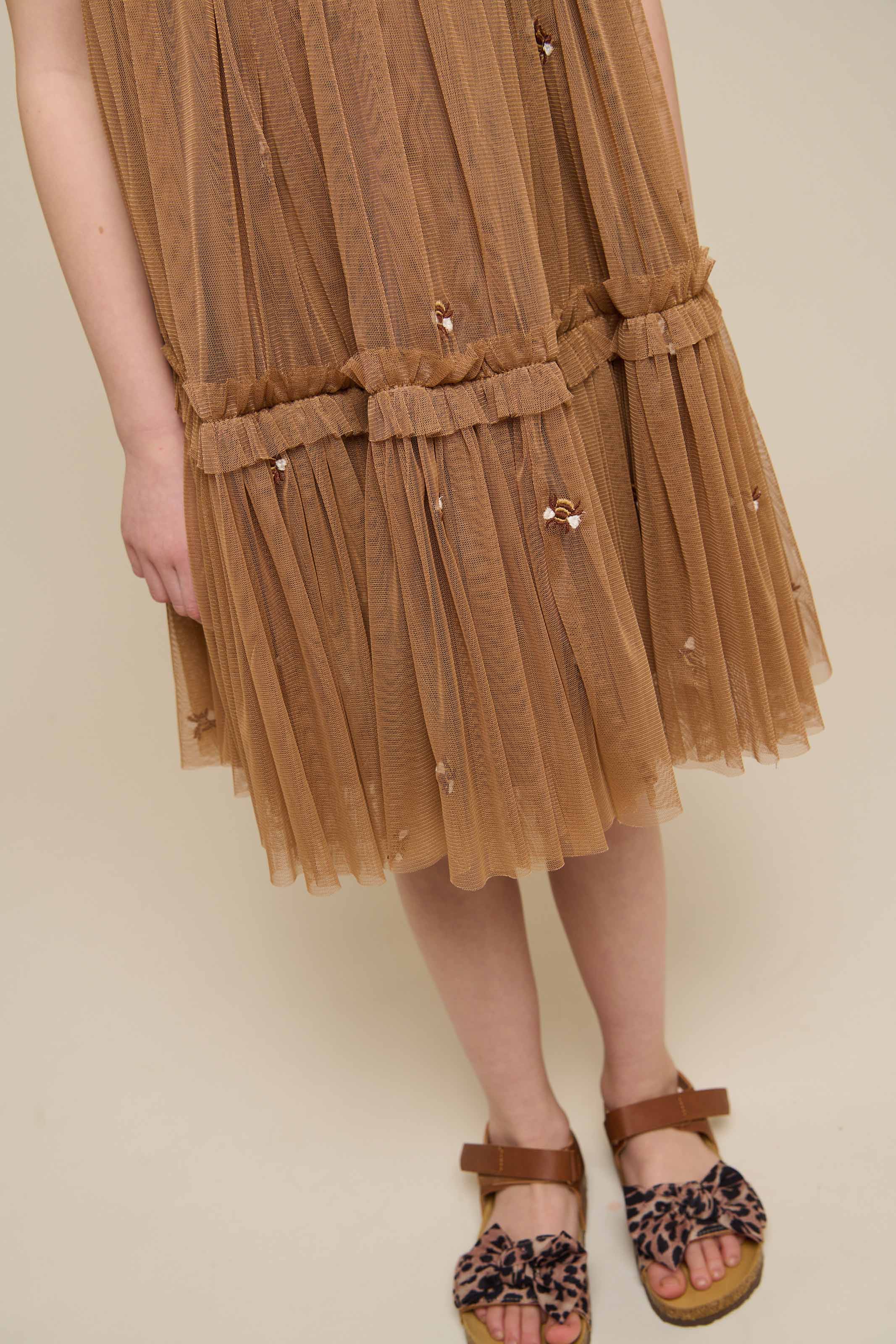 Honigbiene Tüllkleid - Tween - Coconut | 100965 Daisy
