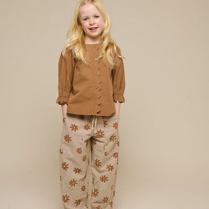 Bedruckte Baumwollhose - Tween - Sand | 101208 Molly
