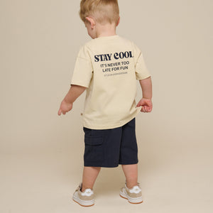 T-Shirt aus schwerem Jersey - Kids - Offwhite | 101334 Jesse