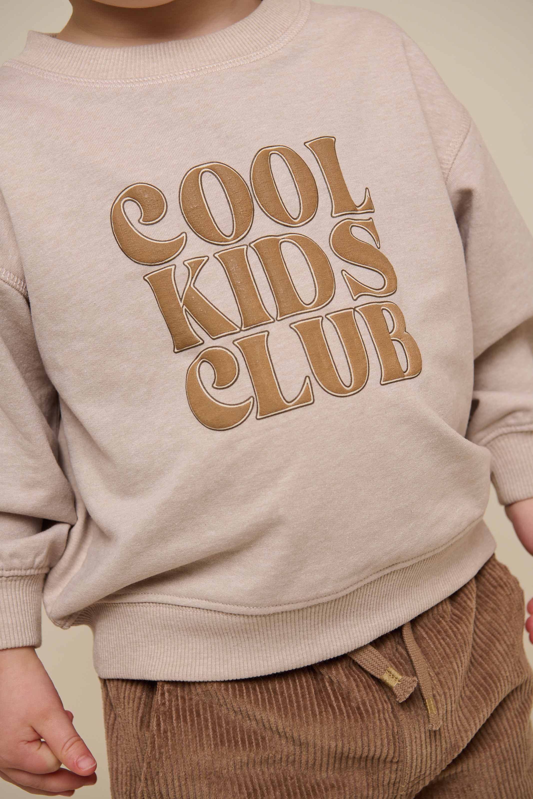 Crewneck-Sweatshirt - Kids - Nature melange | 101163 Nathan