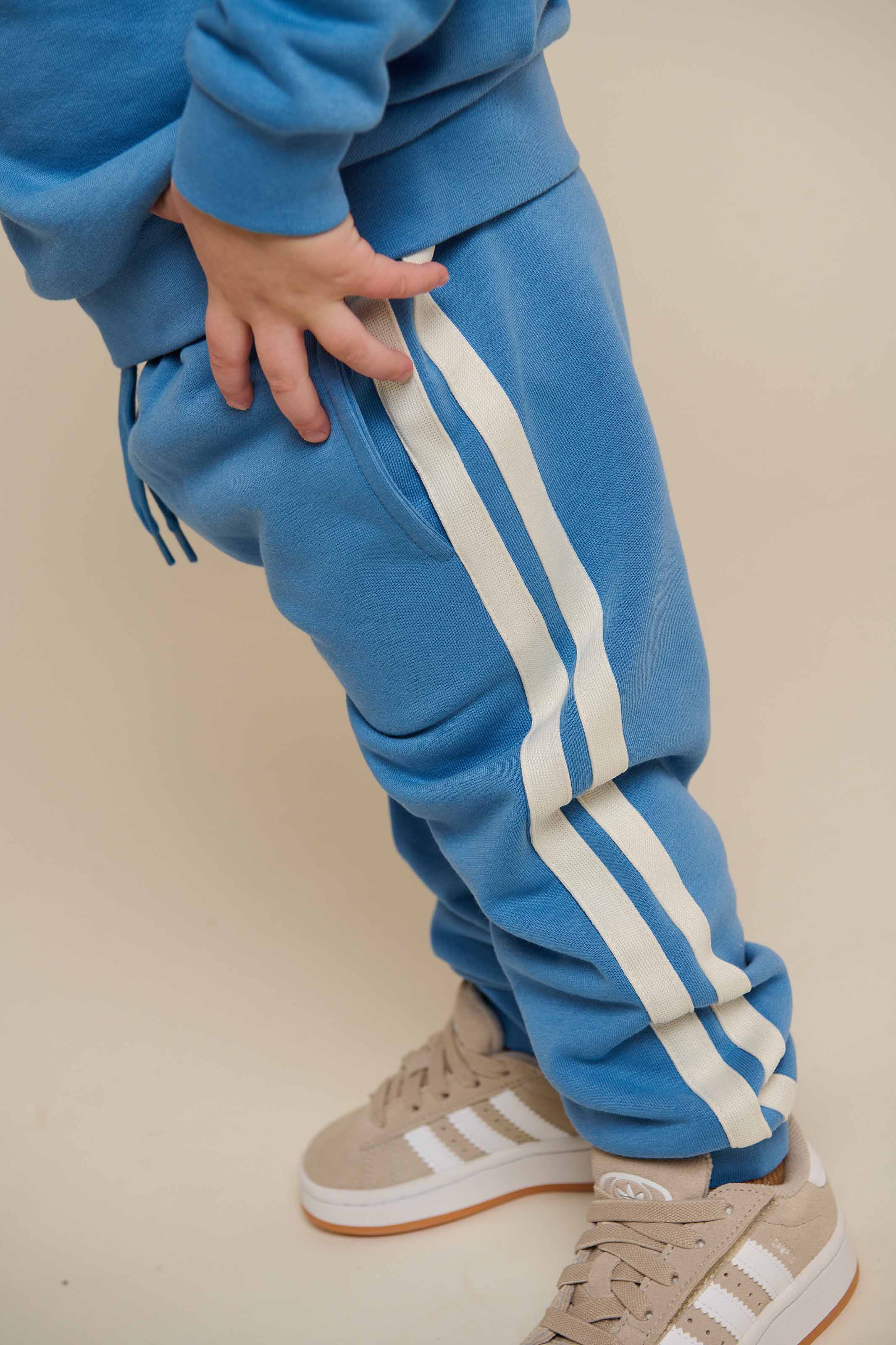 Sweatpants mit Tape - Kids - Dusty Blue | 101257 Carter
