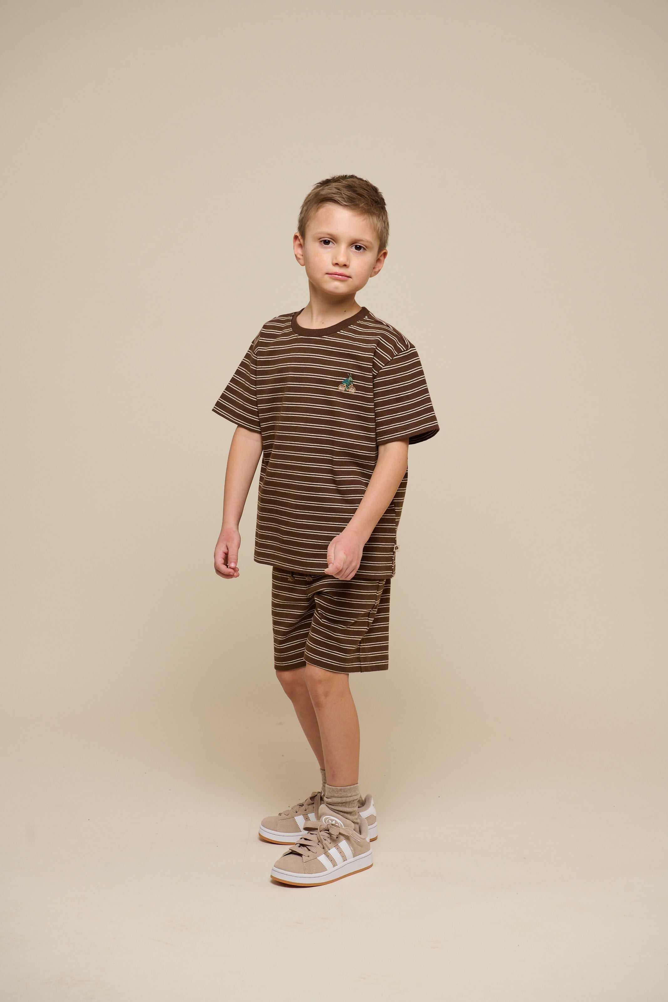Gestreiftes T-Shirt - Tween - Dark Brown | 101178 Otto