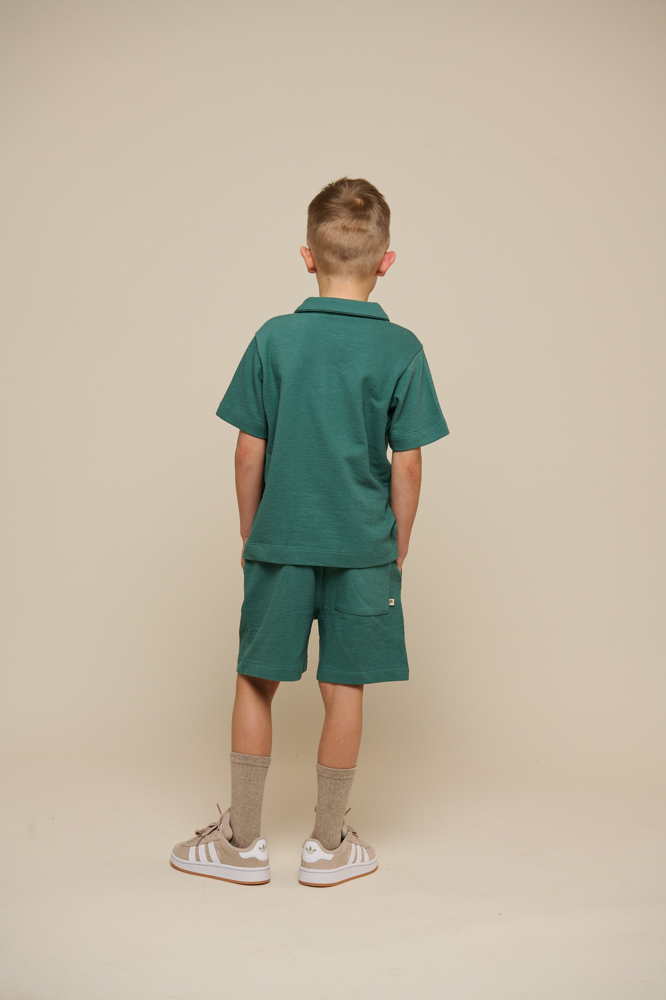 Strukturiertes Jersey-Poloshirt - Tween - Tropical Green | 101216 Sonny