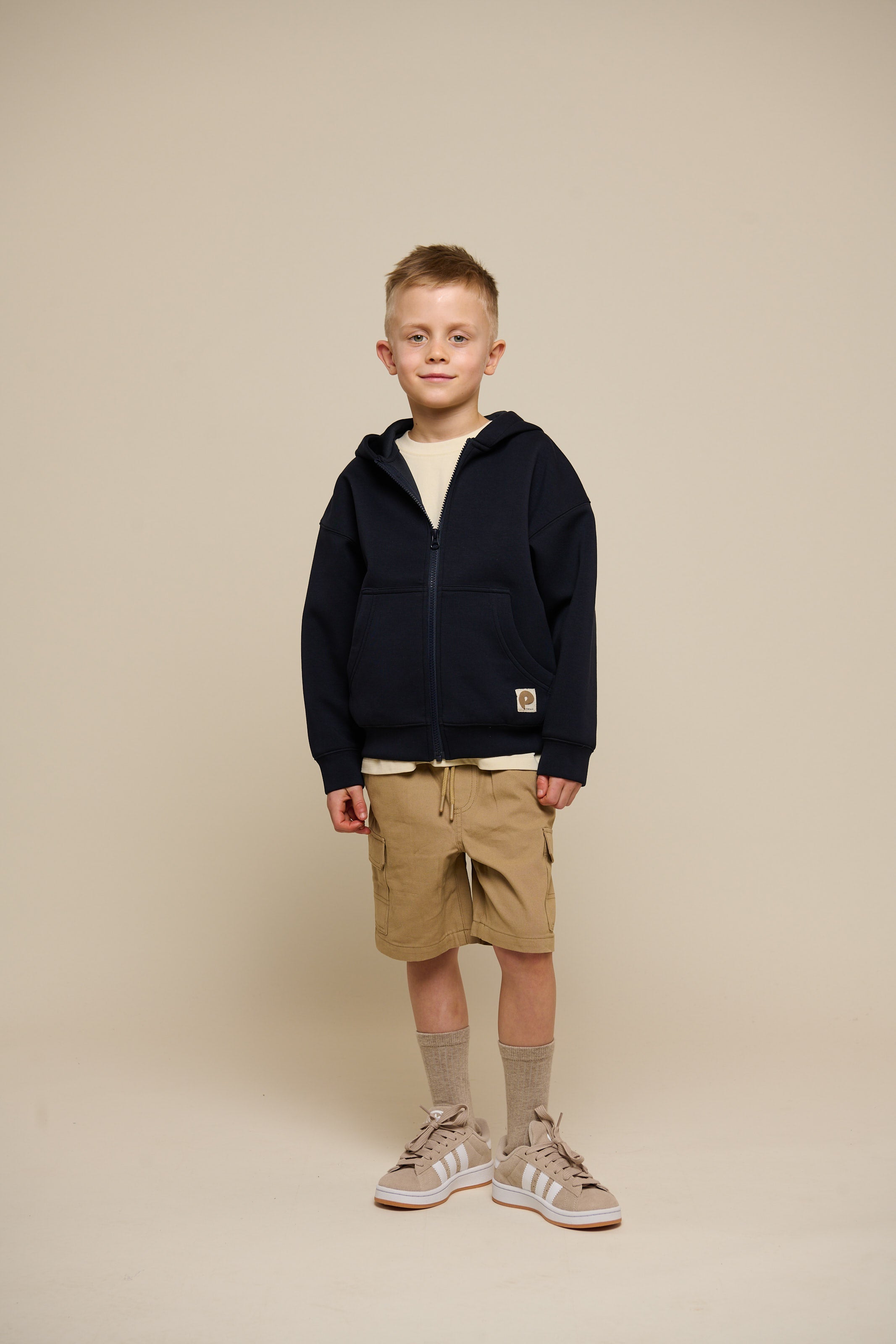 Scuba Hoodie mit Reißverschluss - Tween - Dark Navy | 100640 Liam