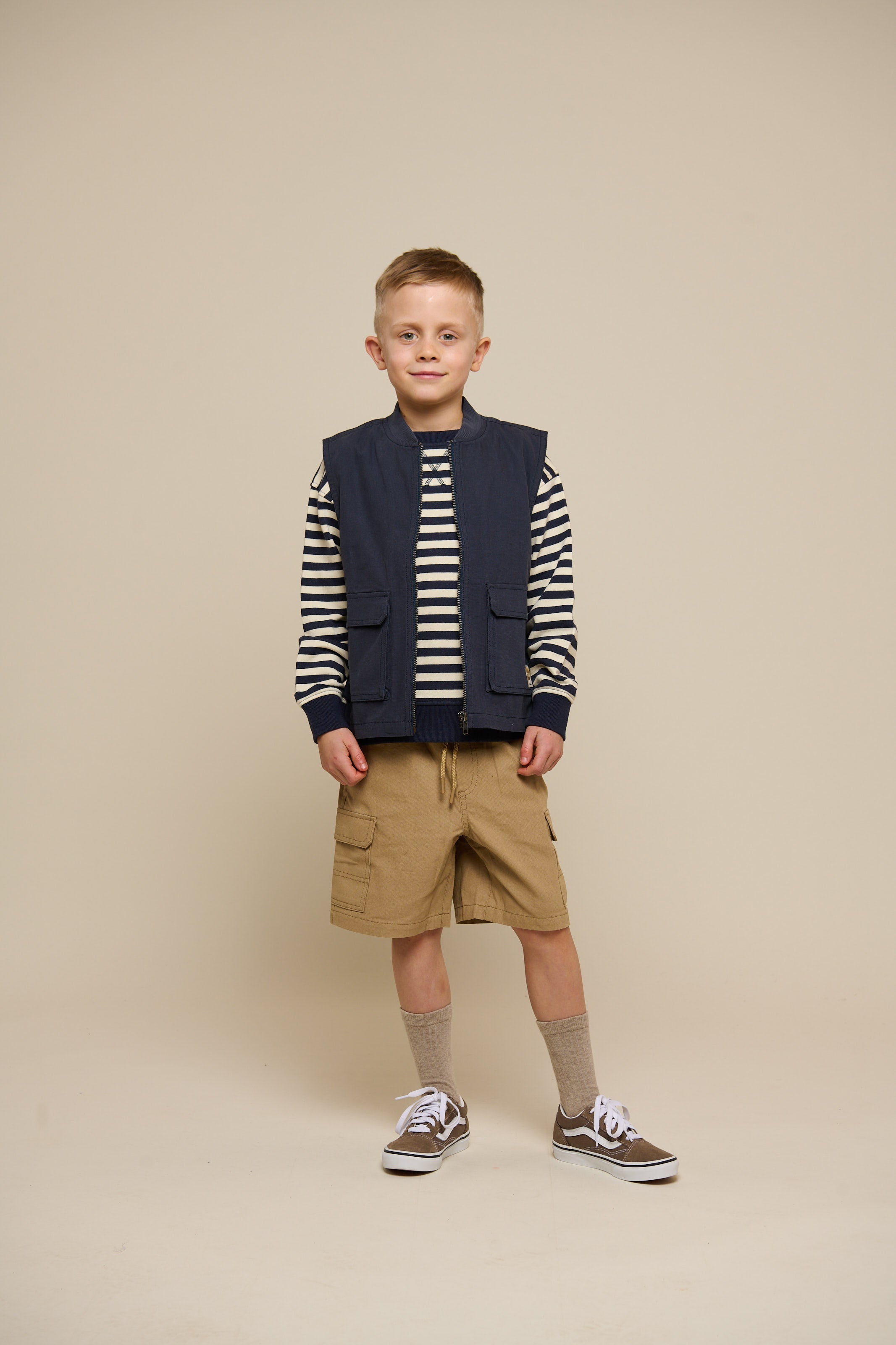 Canvas Cargo Weste - Tween - Navy | 101131 Isack