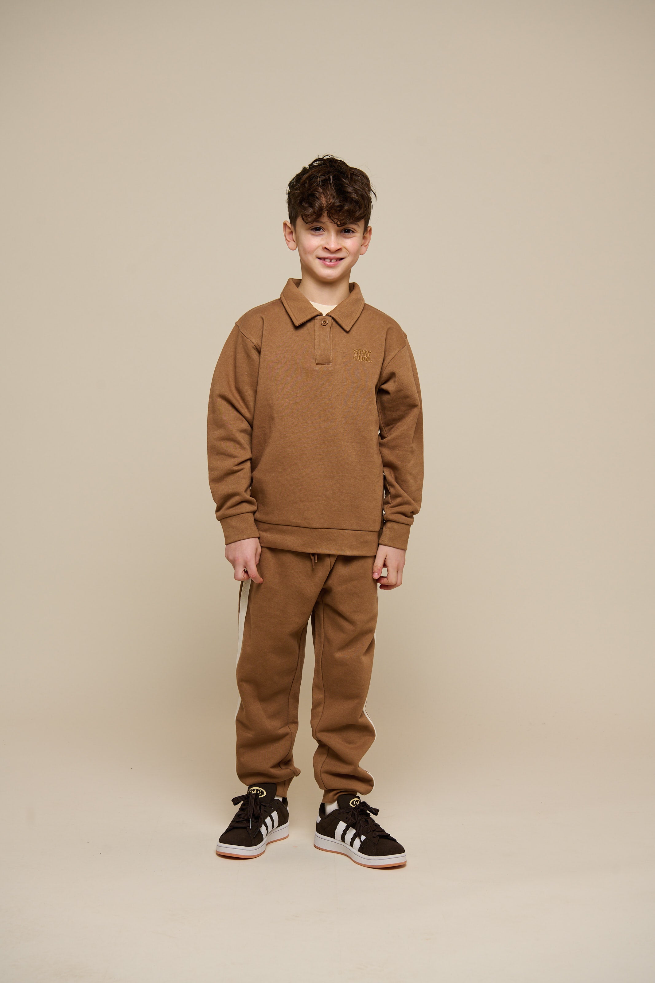 Polo-Sweatshirt - Tween - Coconut | 101256 Carter