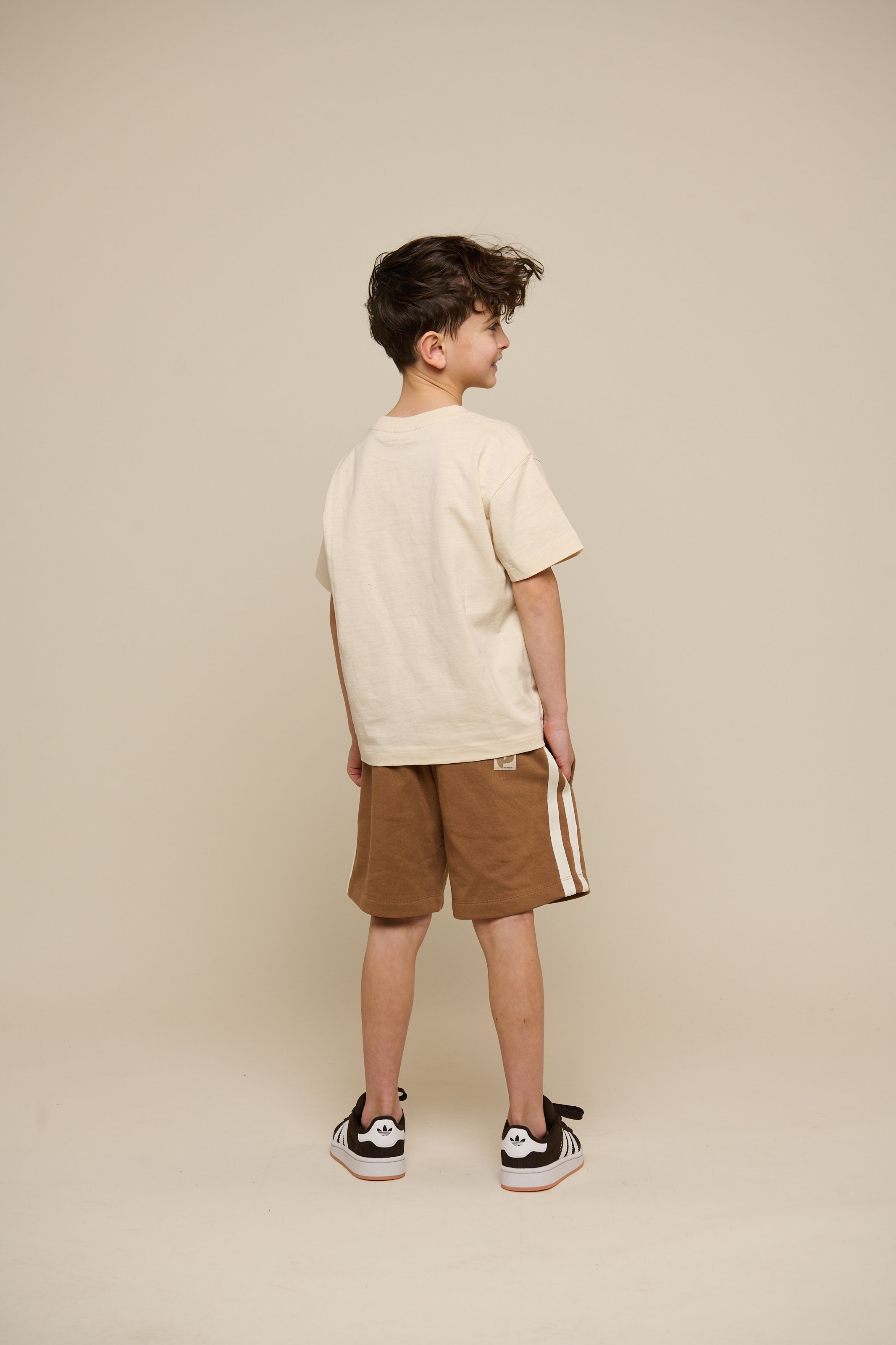 Sweatshorts mit Kontrast-Tape - Tween - Coconut | 101264 Carter