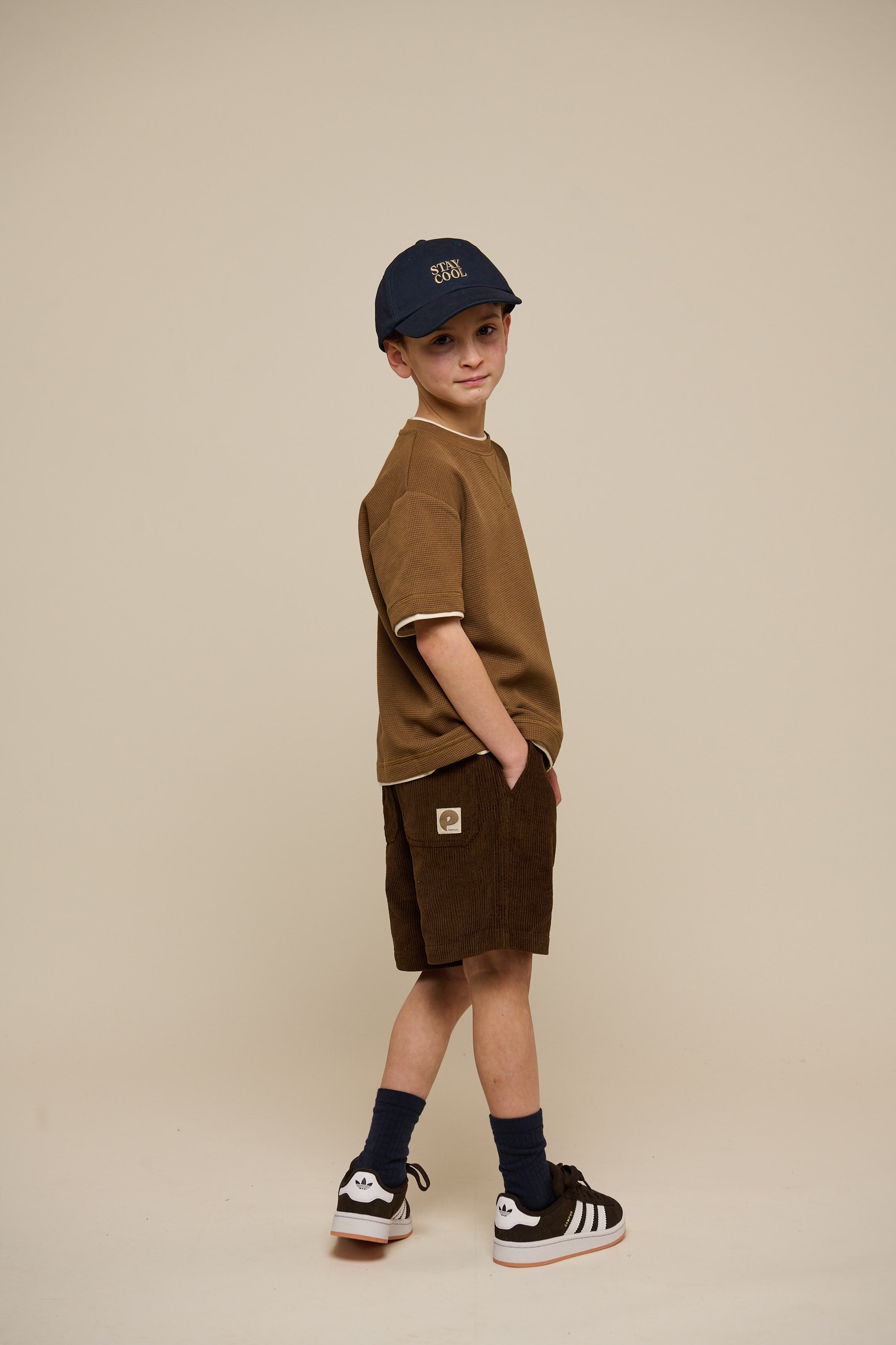 Pull-On Cord Shorts - Tween - Dark Brown | 101105 Tobias