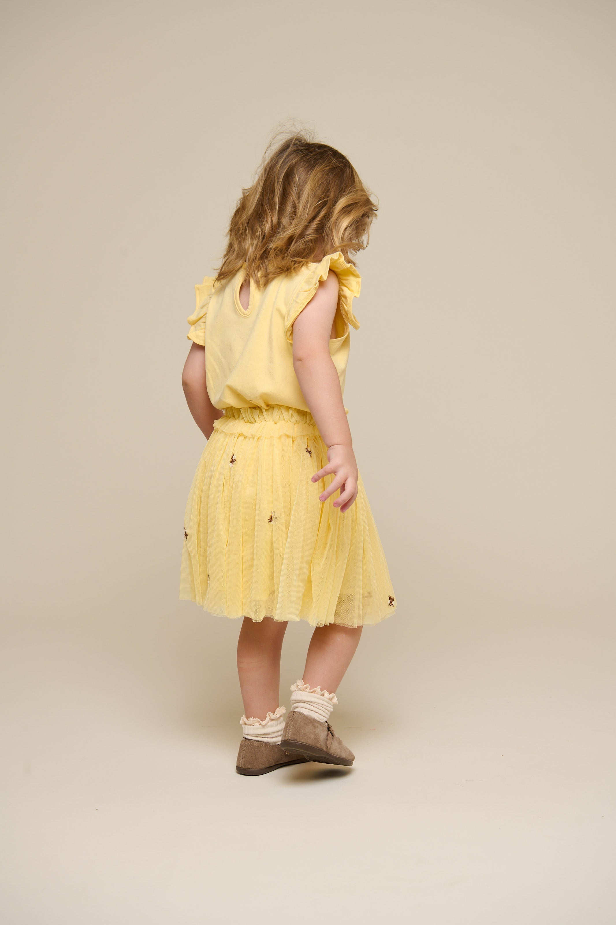 Jersey-Top mit Rüsche - Kids - Sunlight | 101265 Selma