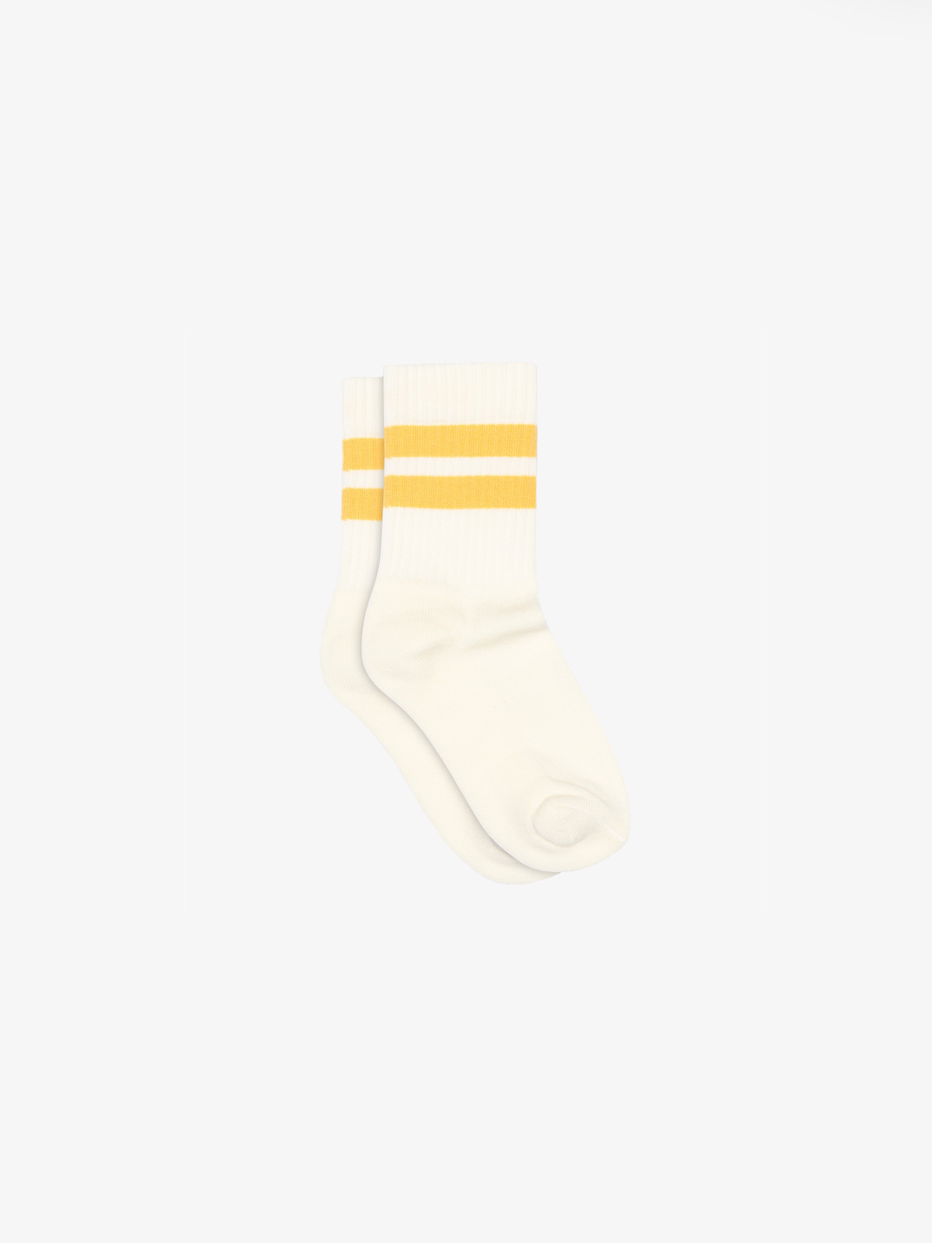 MP Retro Gestreifte Tennissocken - Kids - Yellow | 101355 MP Andy Socks