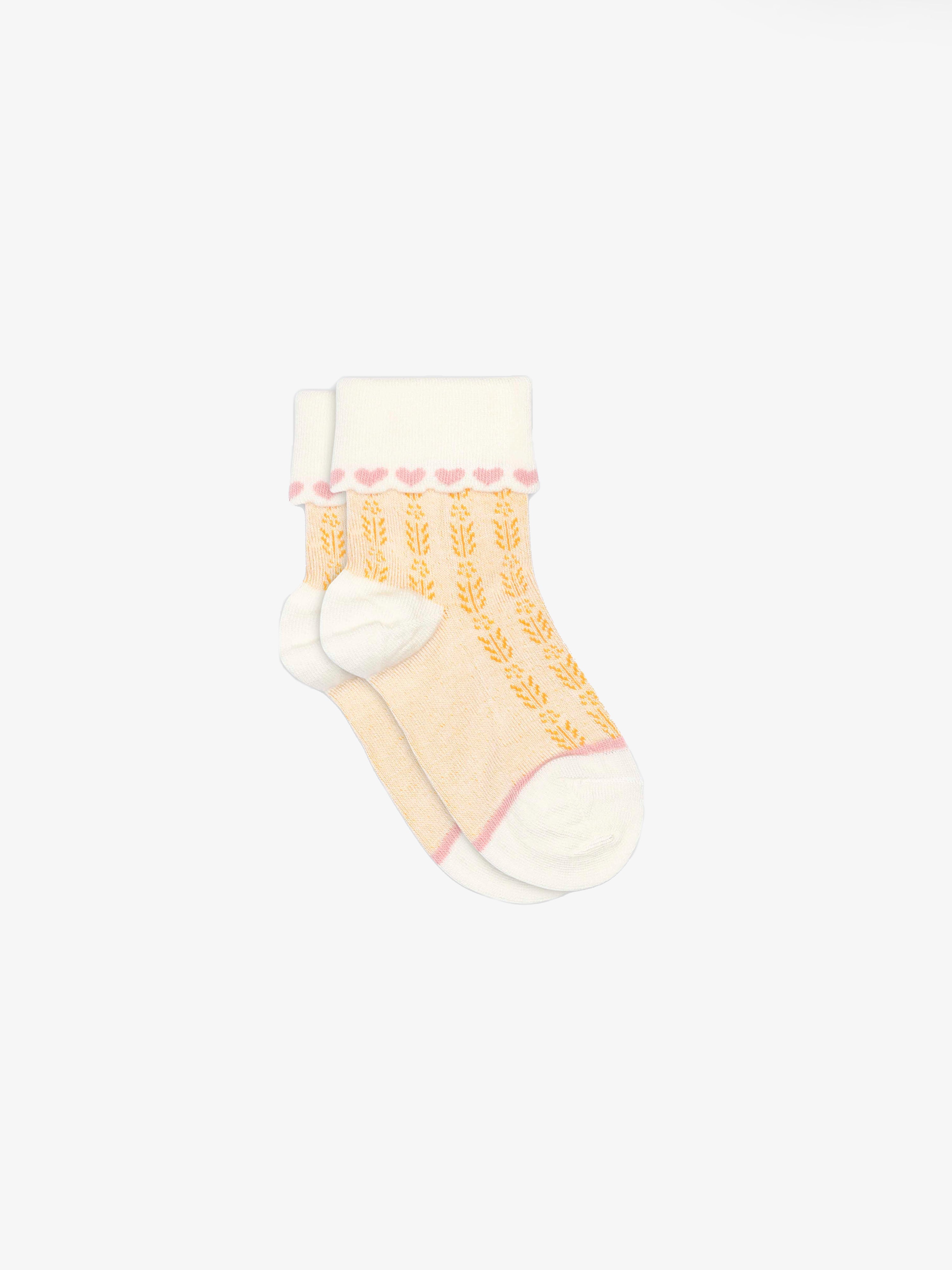 MP Herzsocken - Kids - Rose | 101379 MP Klara Short Socks