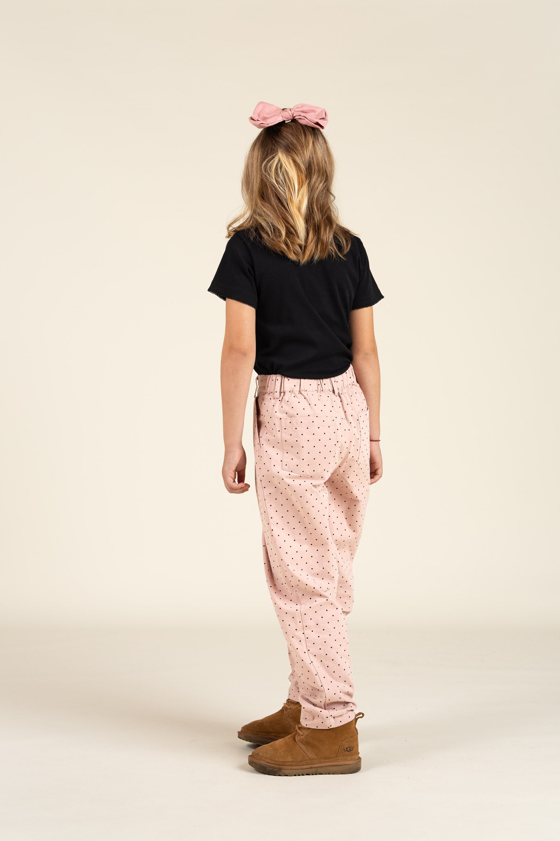 Twill-Hose mit Punkten - Tween - Rose | 100613 Iris