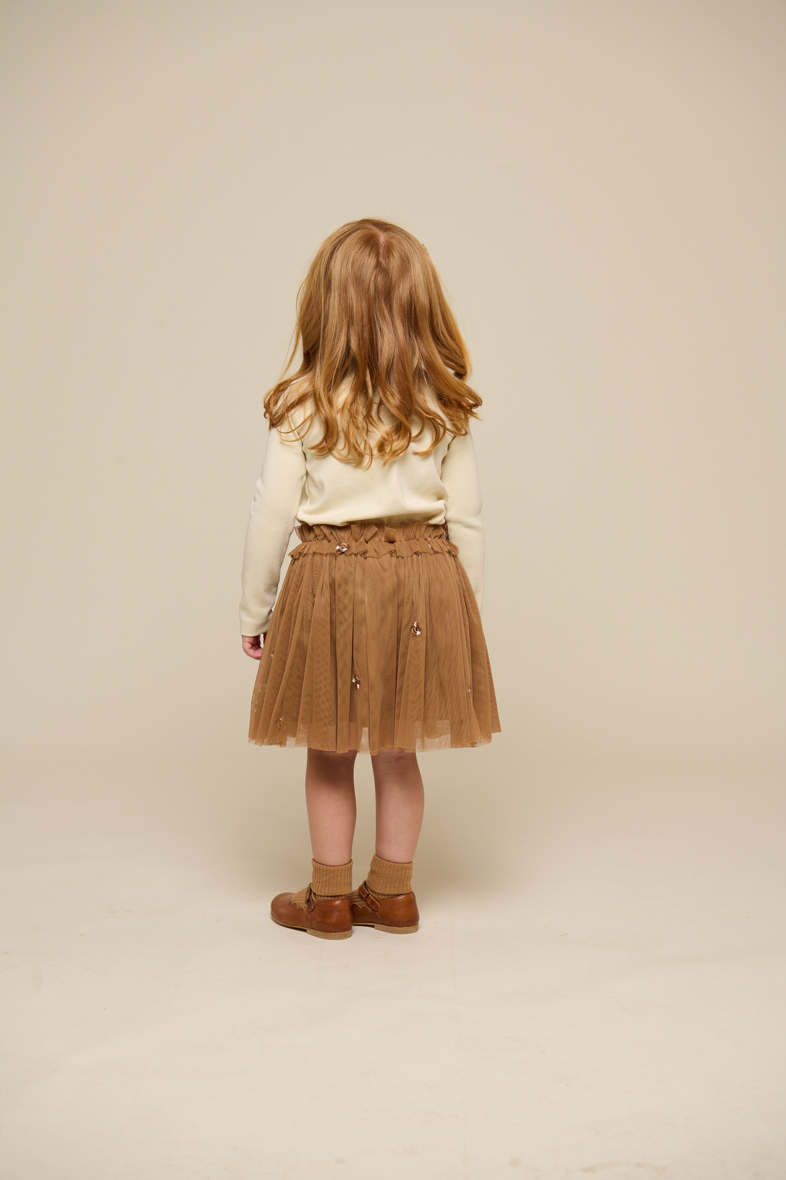 T-Shirt mit Blumenapplikation - Kids - Offwhite | 101231 Sarah
