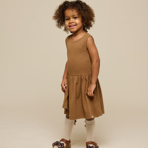 Ärmelloses Kleid aus Modalripp - Kids - Coconut | 101297 Lottie