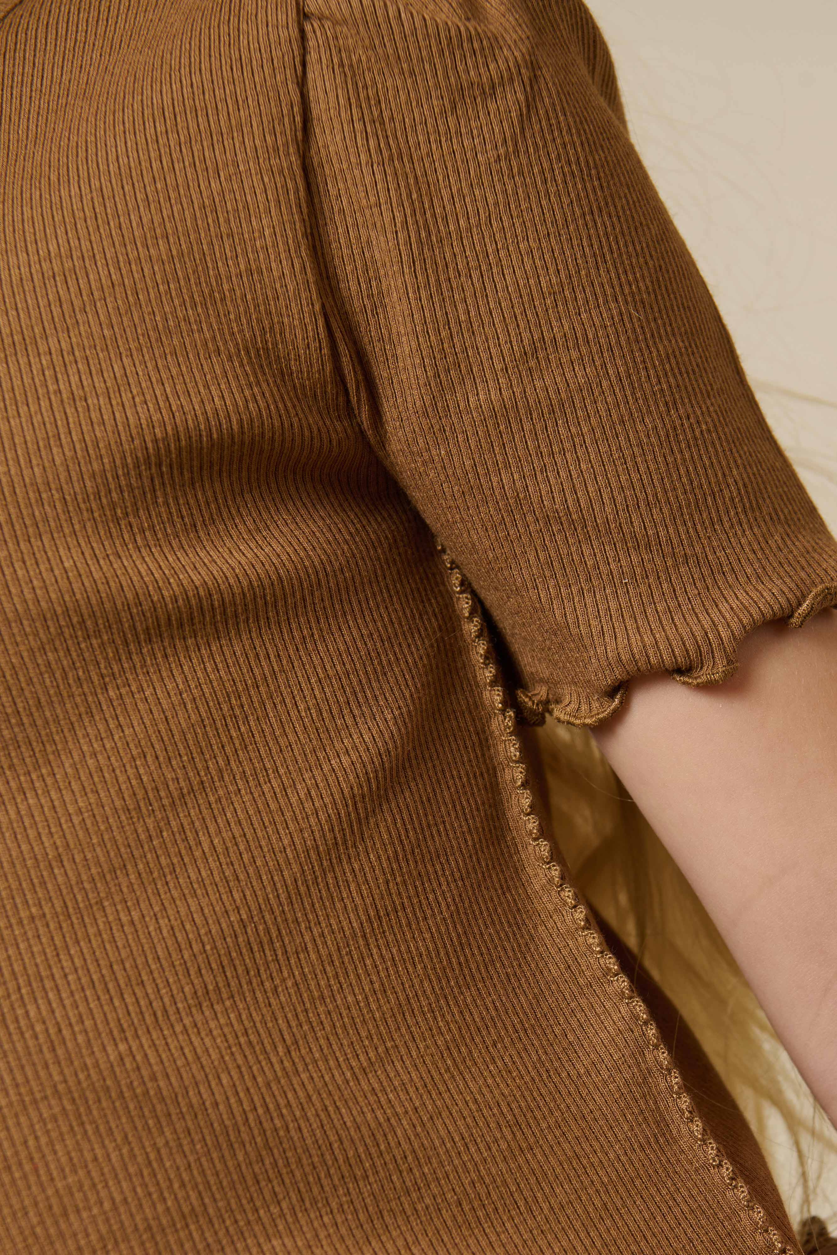 T-Shirt aus Modalripp - Tween - Coconut | 101301 Lottie