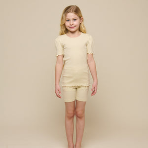 T-Shirt aus Modalripp - Tween - OffWhite | 101305 Lottie