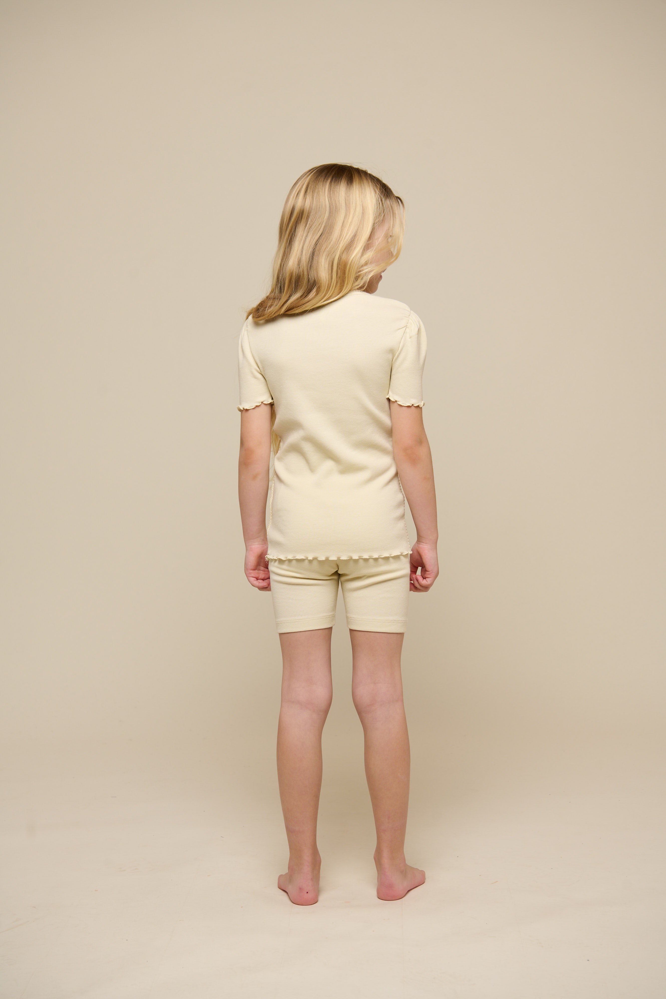 Kurze Shorts aus Modalripp - Tween - OffWhite | 101321 Lottie