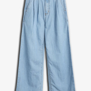 Weite weiche Jeanshose - Tween - Blue Denim | 100103 Lea