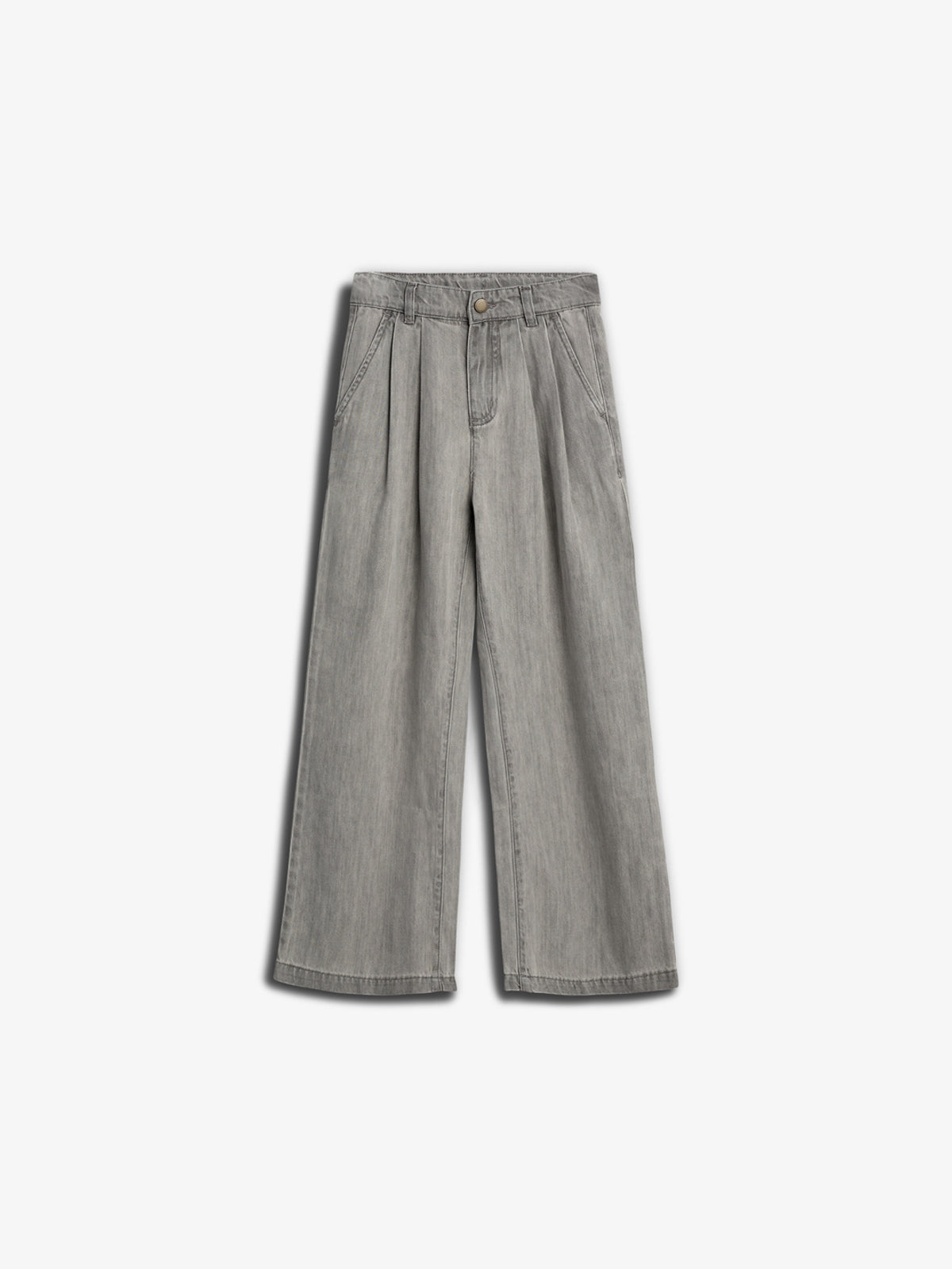 Weite weiche Jeanshose - Tween - Grey Denim | 100104 Lea