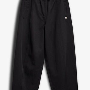 Barrel Leg Tencel Hose - Tween - Black | 100133