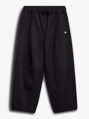 Barrel Leg Tencel Hose - Tween - Black | 100133