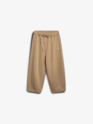 Barrel Leg Tencel Hose - Tween - Beige | 100135