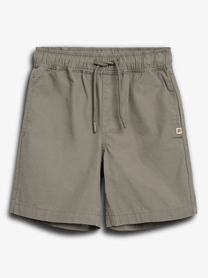 Popeline Shorts Solid - Tween - Green Smoke | 100348 Sixten