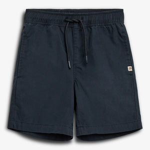 Popeline Shorts Solid - Navy | 100138 Sixten