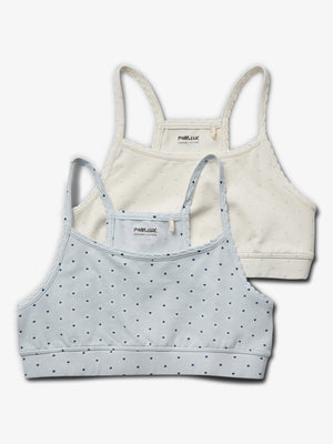 Crop-Top 2er-Pack - Blue | 100150 Clara