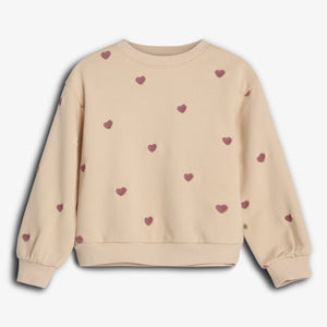 Sweatshirt mit Stickerei - Rose | 100194 Liva