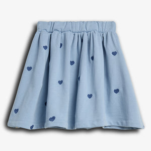 Rock mit Stickerei - Blue | 100195 Liva