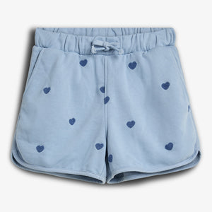 Sweatshorts mit Stickerei - Tween - Blue | 100197 Liva