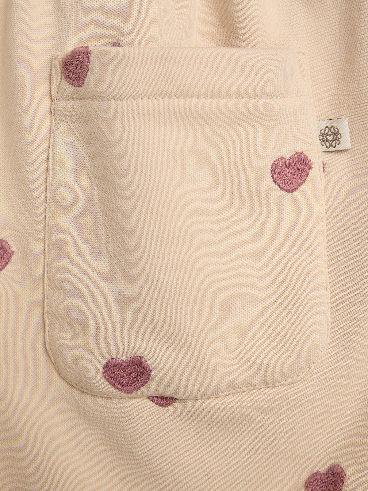 Sweatshorts mit Stickerei - Tween - Rose | 100198 Liva