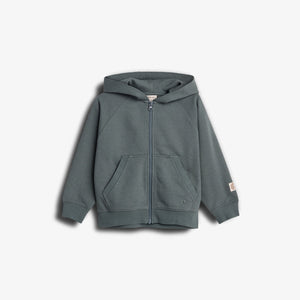 Klassischer Zip-Hoodie - Kids - Petrol | 100218 Felix