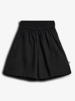 Baggy Popeline Shorts - Tween - Black | 100221 Laura