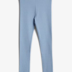 Modal-Ripp Leggings - Blue | 100330 Fiona