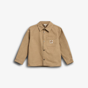 Canvas Overshirt - Tween - Beige | 100343 Dereck