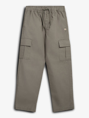 Popeline Cargohose - Tween - Green Smoke | 100351 Sixten
