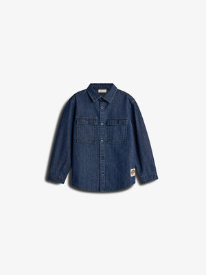 Jeanshemd - Tween - Dark Blue Denim | 100369 Delhi