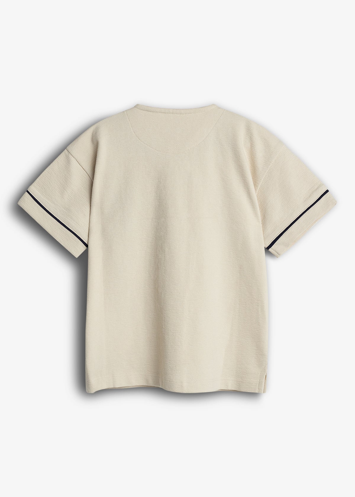 Jersey Baseball-Shirt - Tween - Off White | 100471 Louie