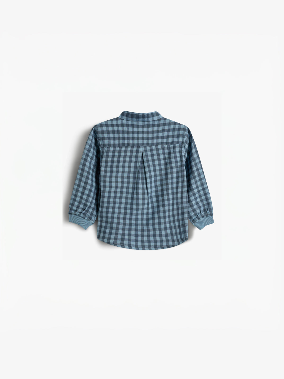 Gingham Baumwollhemd - Little - Blue