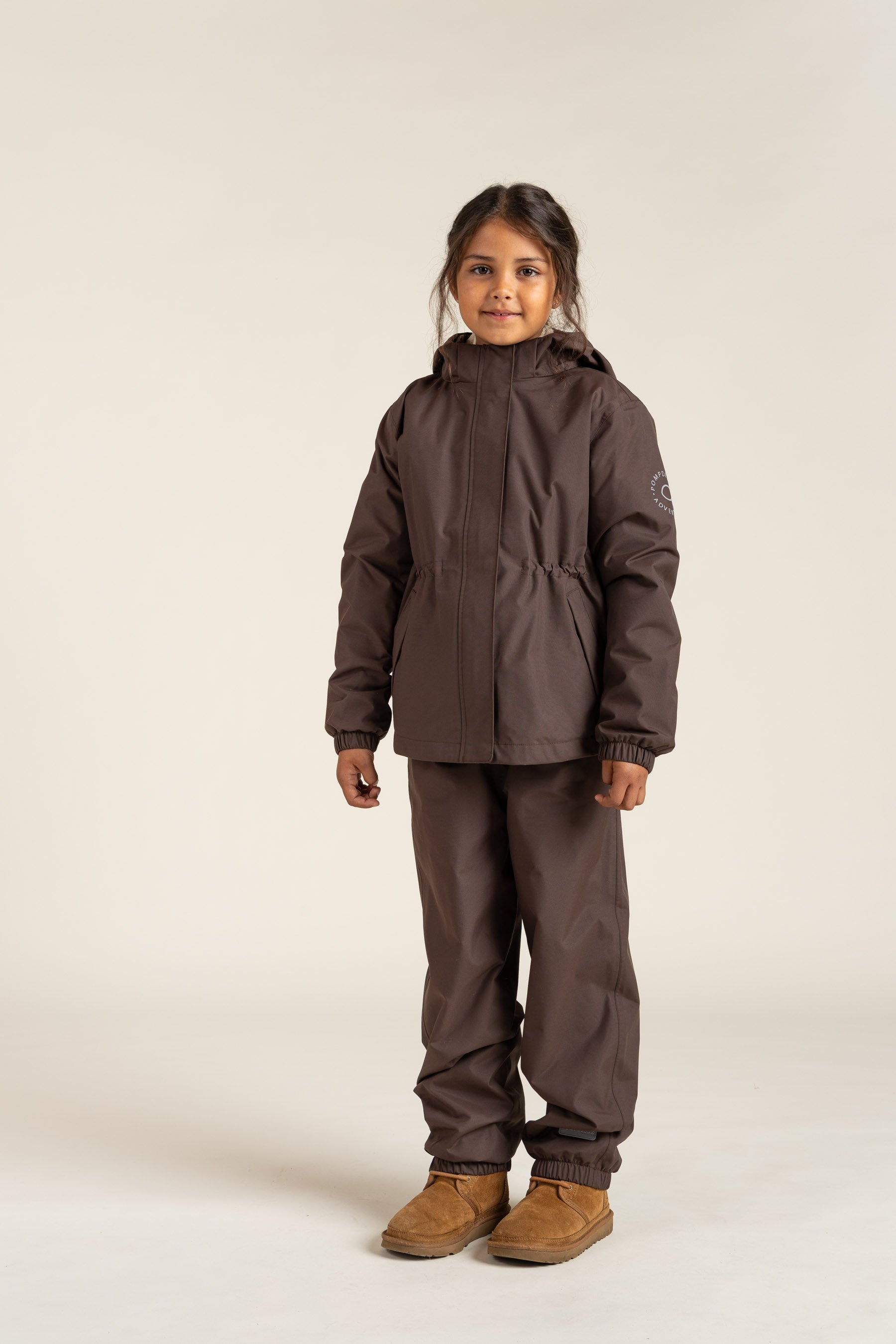 Shell Jacke mit Kordelzug - Tween - Chocolate | 100498 Lucy