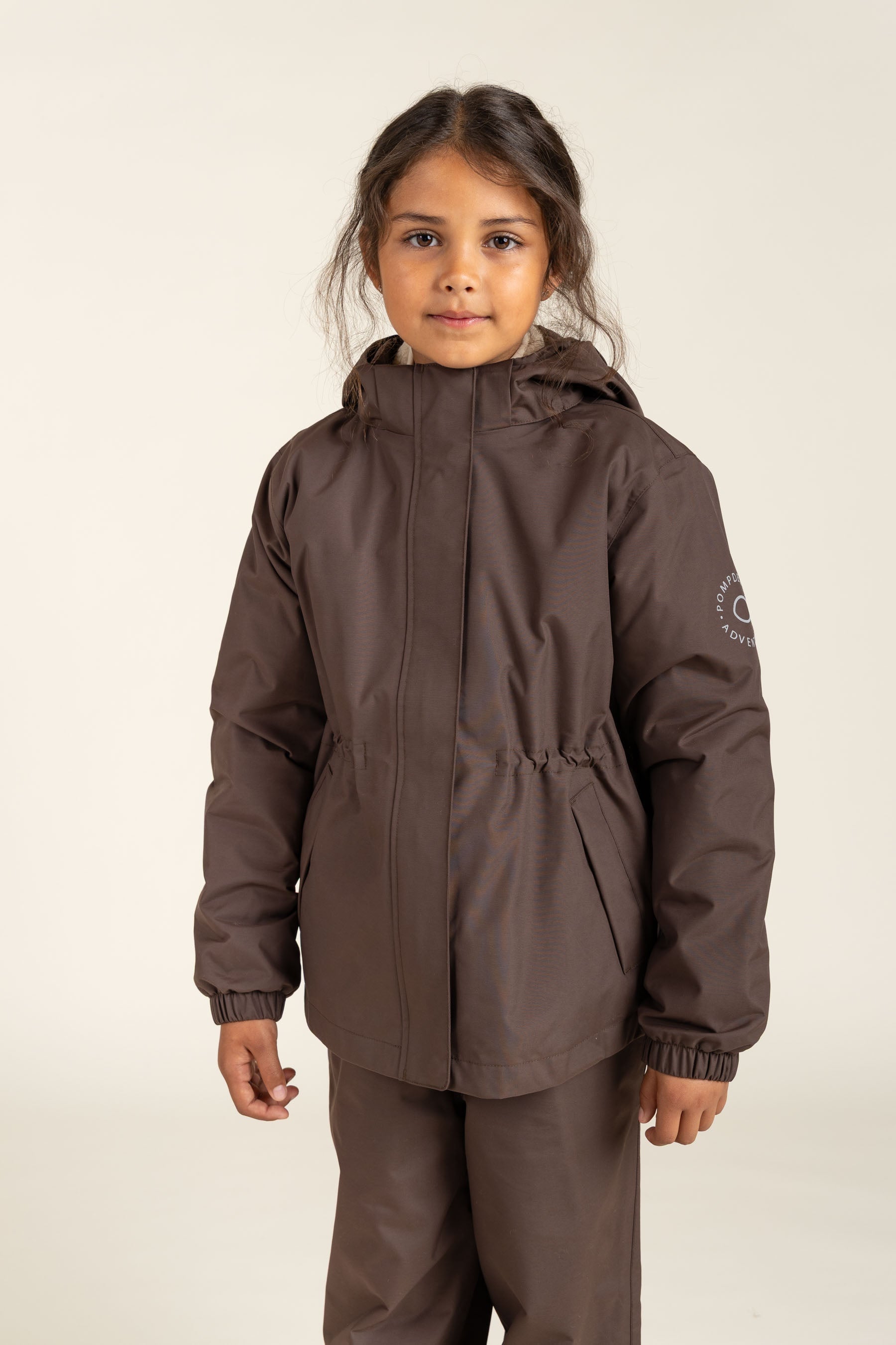 Shell Jacke mit Kordelzug - Tween - Chocolate | 100498 Lucy