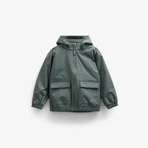 Shell Jacke mit Path-Tasche - Kids - Dusty Dark Green | 100501 Luke